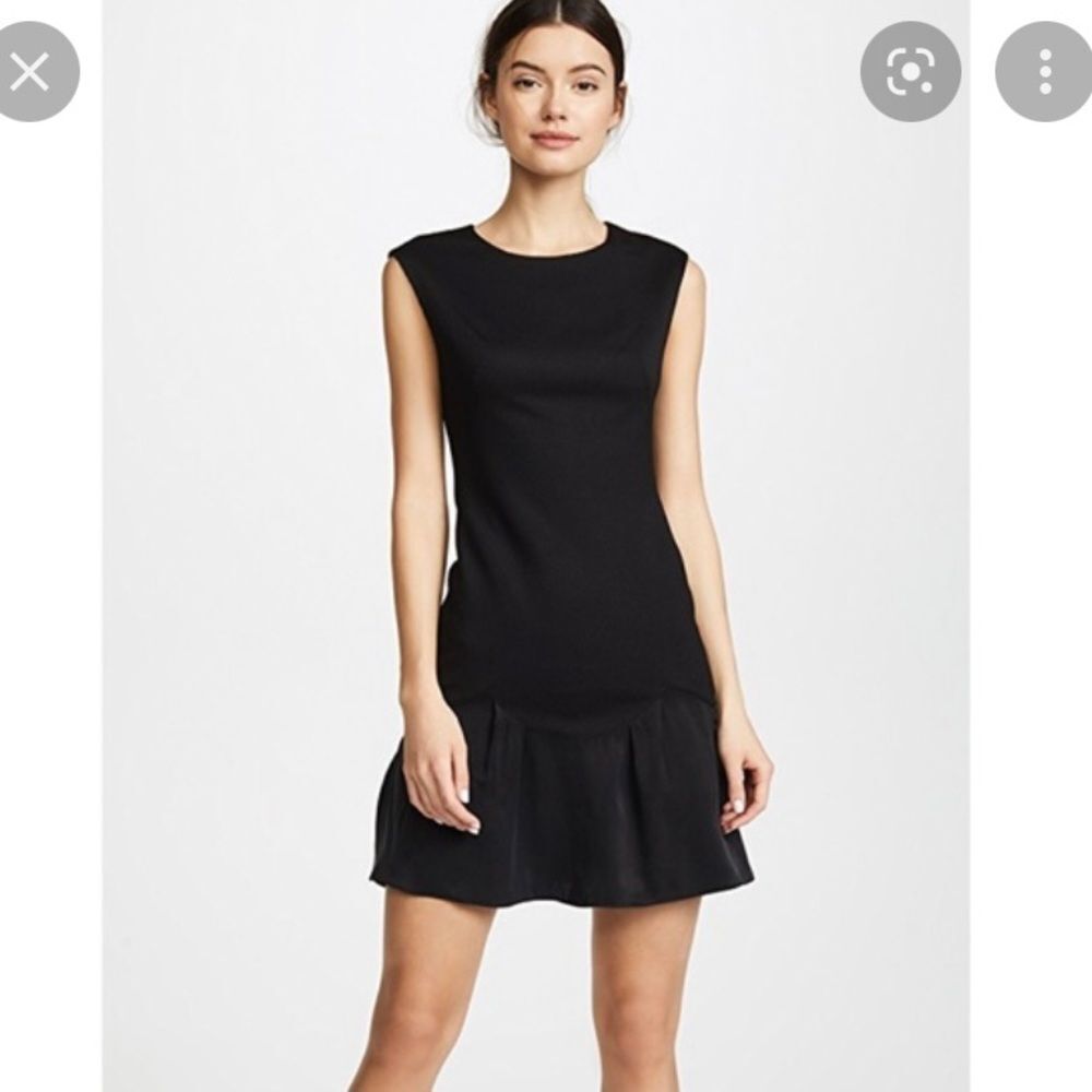 Rebecca Taylor New Black Stacy Sleeveless Dress Size 0